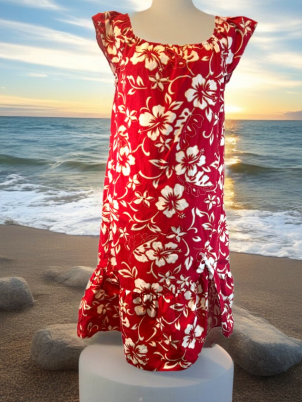 Vintage The Hawaiian Original floral dress size med m